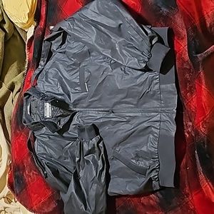 Members Only black racer jacket XL